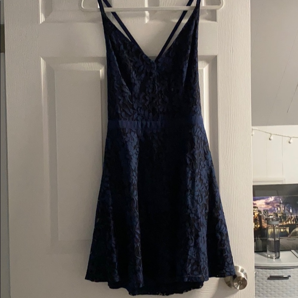Lulus strappy skater dress